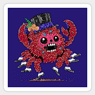 Soft Shoe Crab Zombie Magnet